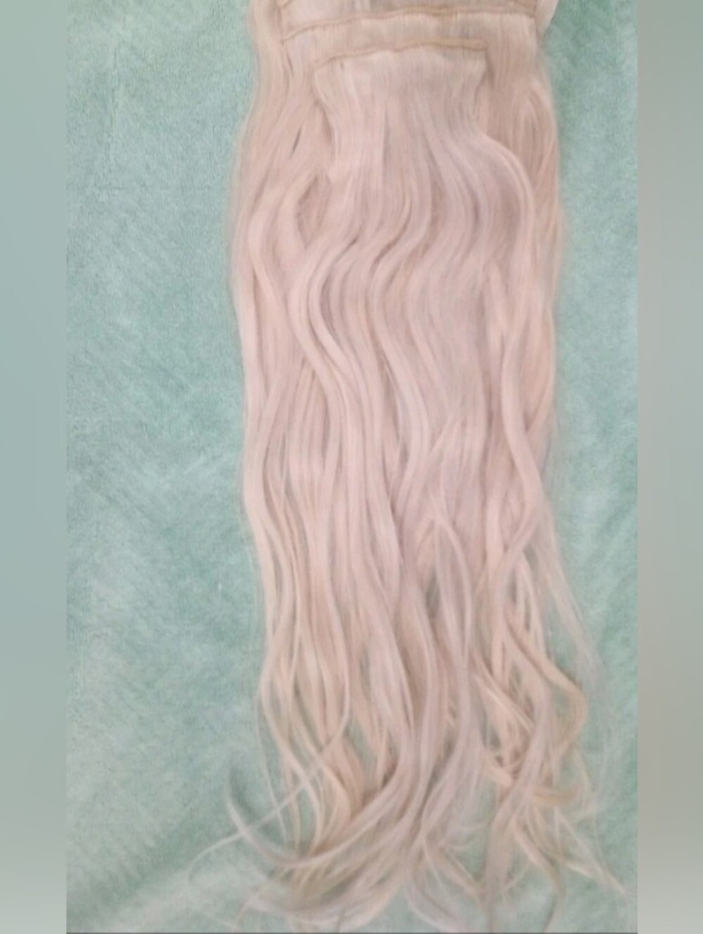 Bellami Lace Weft 22" Ash Blonde Hair Extensions